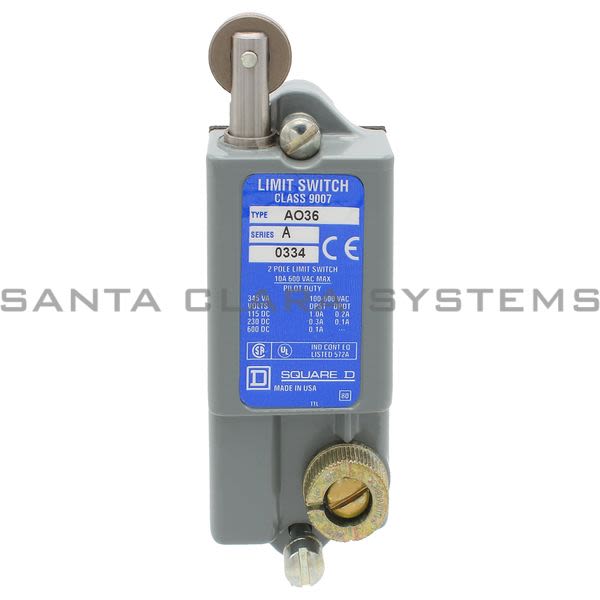 Square D 9007-AO36 Limit Switch Product Image