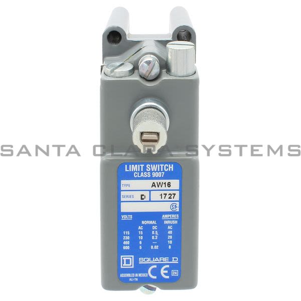 Square D 9007-AW16 Limit Switch Product Image