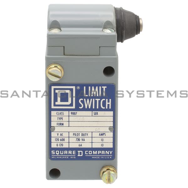 Square D 9007-B54G Limit Switch Product Image