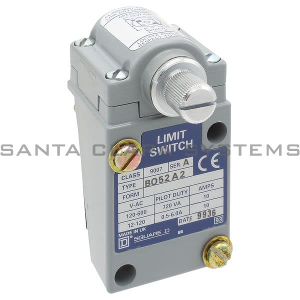 Square D 9007-BO52A2 Limit Switch Product Image