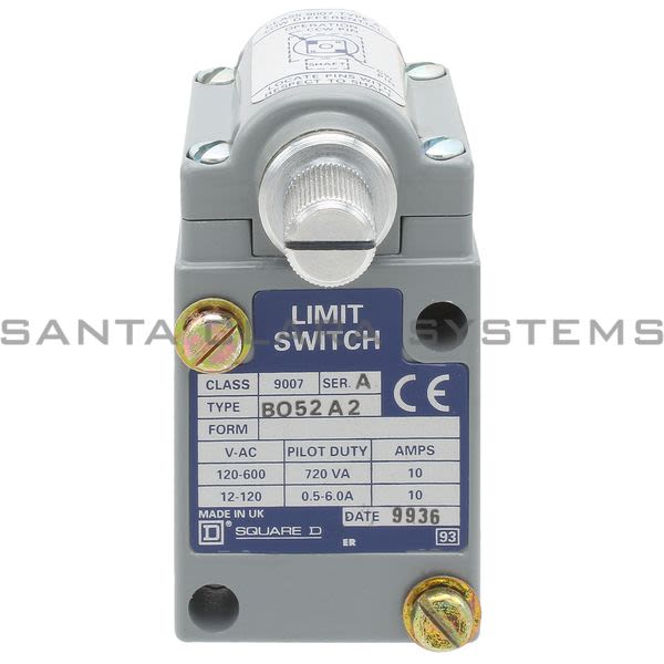 Square D 9007-BO52A2 Limit Switch Product Image