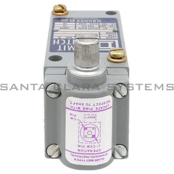 Square D 9007-BO64B2 Limit Switch 89861 Product Image