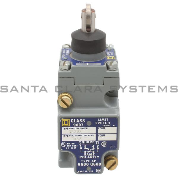 Square D 9007-C52B2 Limit Switch Product Image
