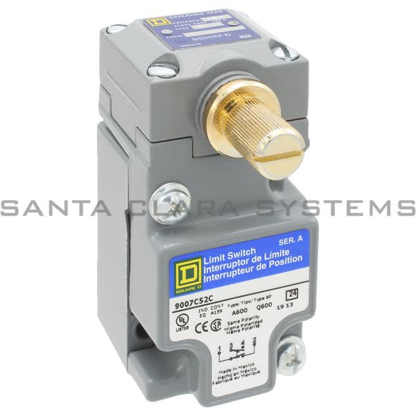 Square D 9007-C52C Limit Switch Product Image