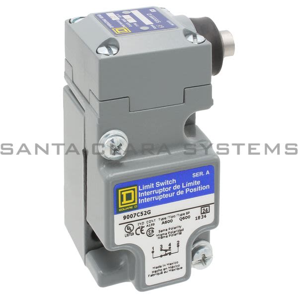 Square D 9007-C52G Limit Switch Product Image