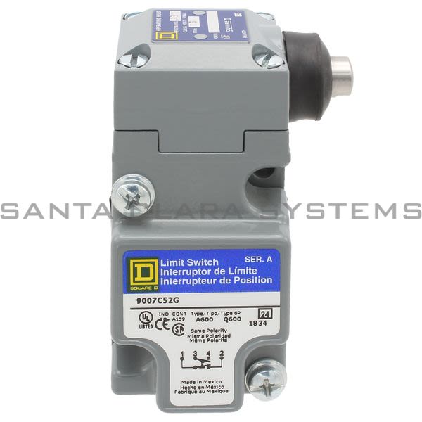 Square D 9007-C52G Limit Switch Product Image