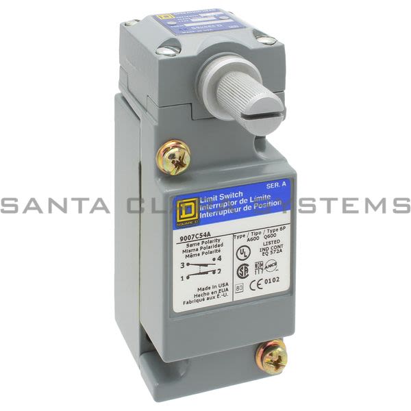 Square D 9007-C54A Limit Switch Product Image