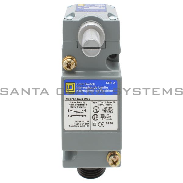 Square D 9007-C54A2Y1905 Limit Switch Product Image