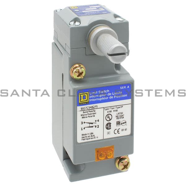 Square D 9007-C54B2P5 Limit Switch Product Image