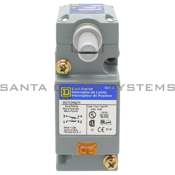 Square D 9007-C54B2P5 Limit Switch Product Image