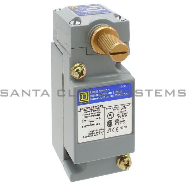 Square D 9007-C54B2Y249 Limit Switch Product Image