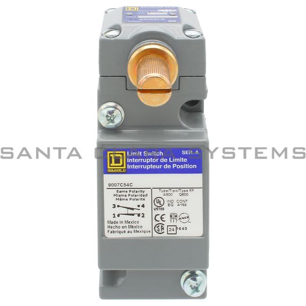 Square D 9007-C54C Limit Switch Product Image