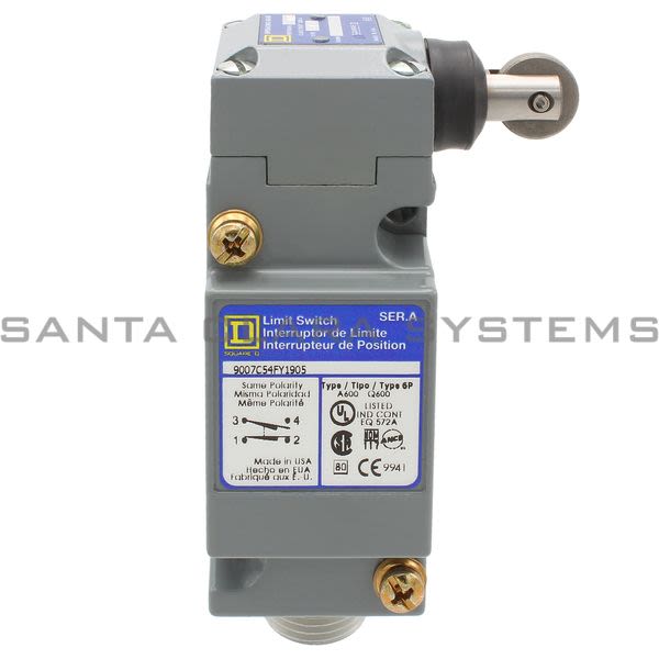 Square D 9007-C54FY1905 Limit Switch Product Image