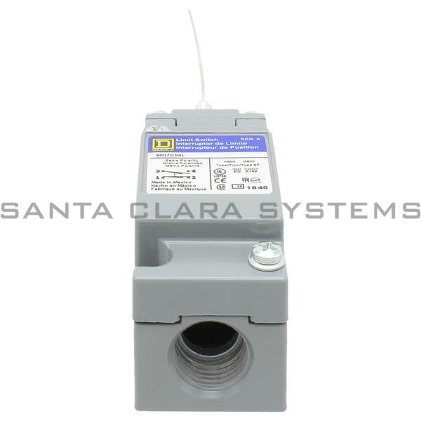Square D 9007-C54L Limit Switch W/Cat Whisker Product Image
