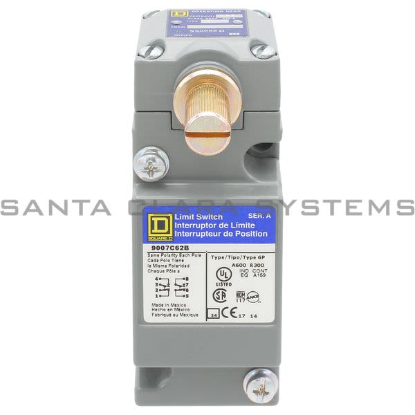 Square D 9007-C62B Limit Switch Product Image