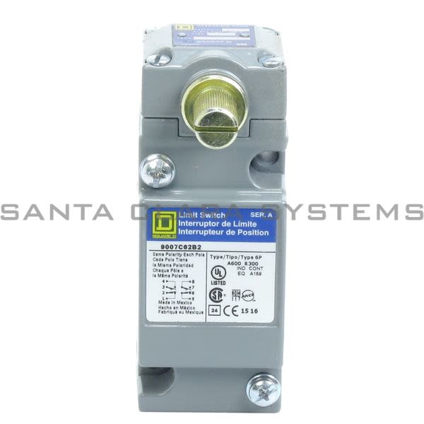 Square D 9007-C62B2 Limit Switch Product Image