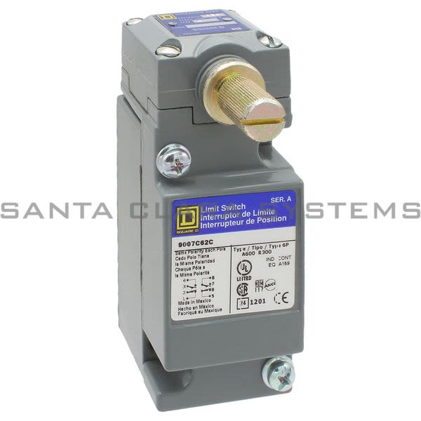 Square D 9007-C62C Limit Switch Product Image
