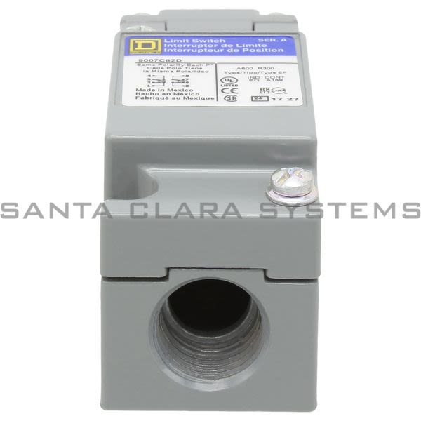 Square D 9007-C62D Limit Switch 600V 10amp 2No 2NC Product Image
