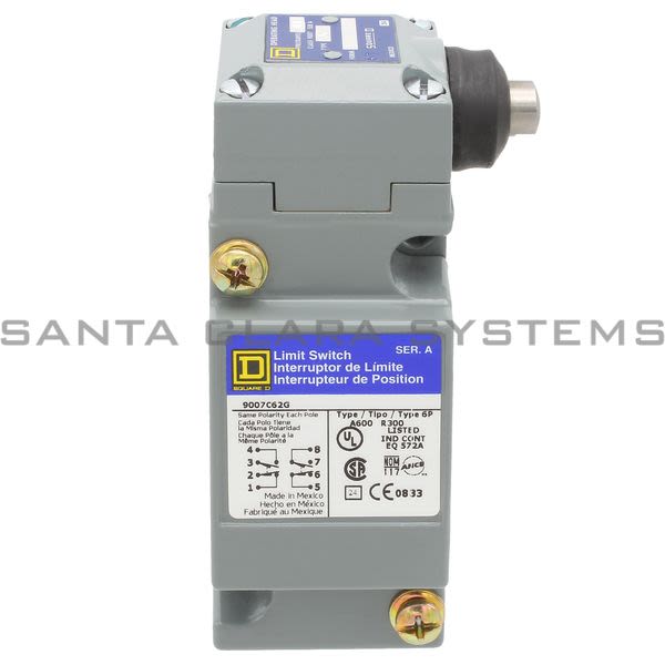 Square D 9007-C62G Limit Switch Product Image