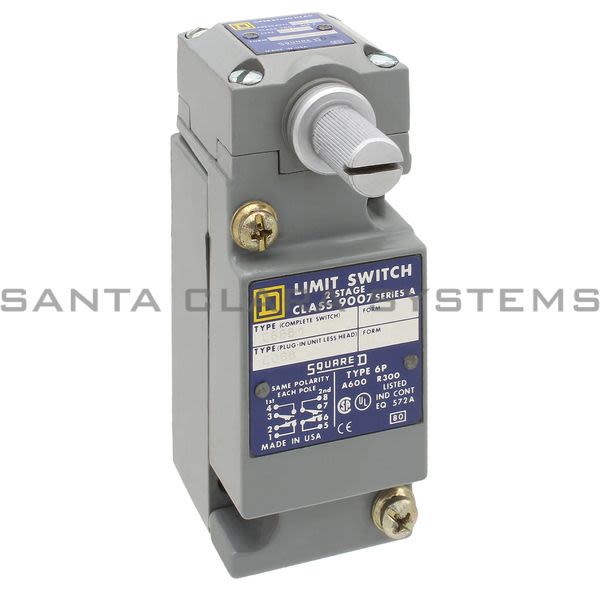 Square D 9007-C66B1 Limit Switch Product Image