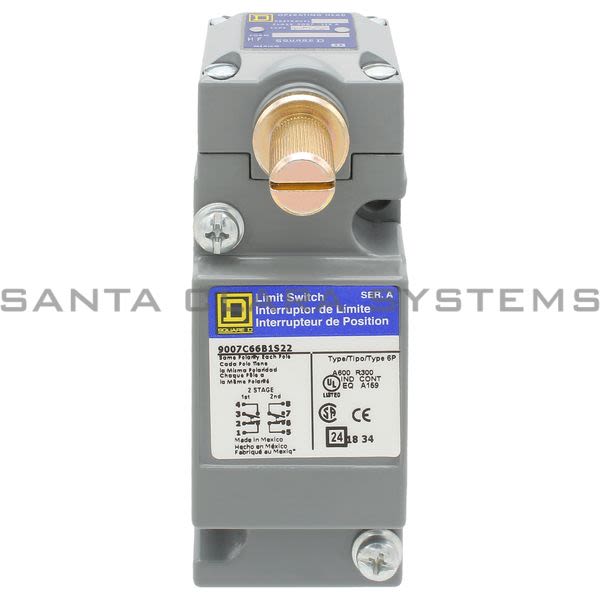 Square D 9007-C66B1S22 Limit Switch Product Image