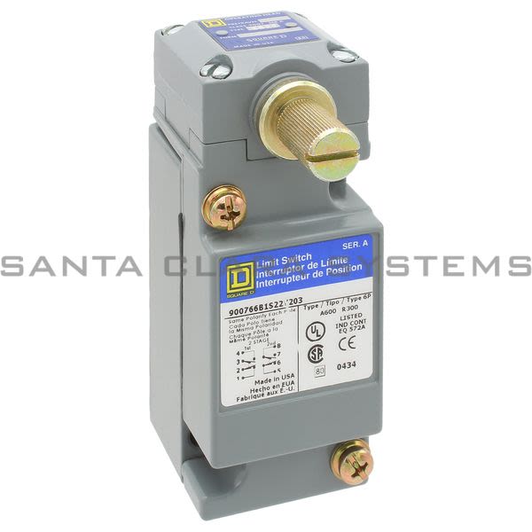 Square D 9007-C66B1S22Y203 Limit Switch Product Image