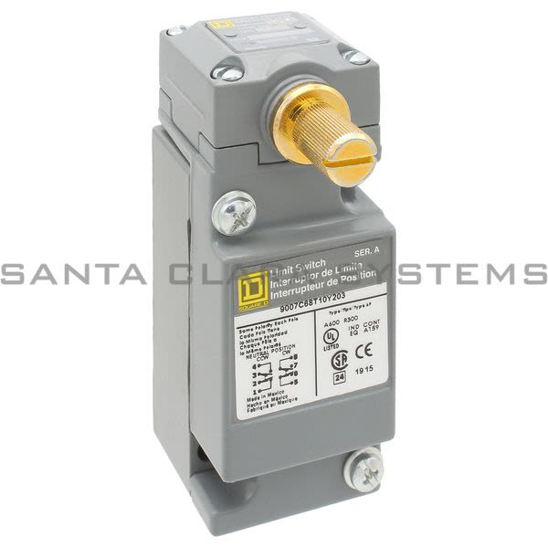 9007C68T10Y203 Square D Limit Switch Santa Clara Systems