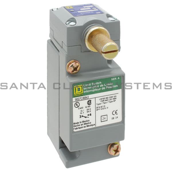 Square D 9007-C86N2 Limit Switch Product Image
