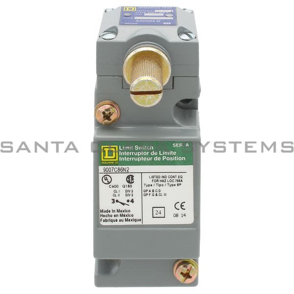Square D 9007-C86N2 Limit Switch Product Image