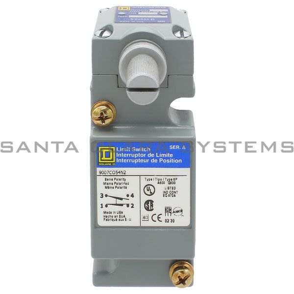 Square D 9007-CO54N2 Limit Switch Product Image