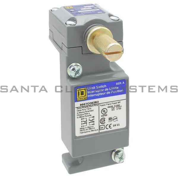 Square D 9007-CO62B2 Limit Switch Product Image
