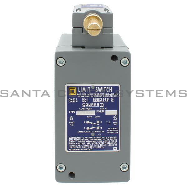 Square D 9007-CR53B2 Limit Switch Product Image