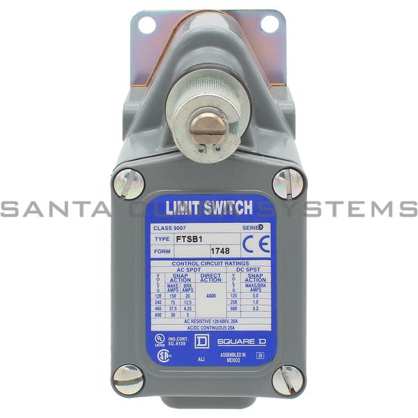 Square D 9007-FTSB1 Limit Switch Product Image