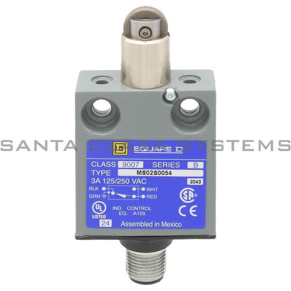Square D 9007-MS02S0054 Limit Switch Product Image