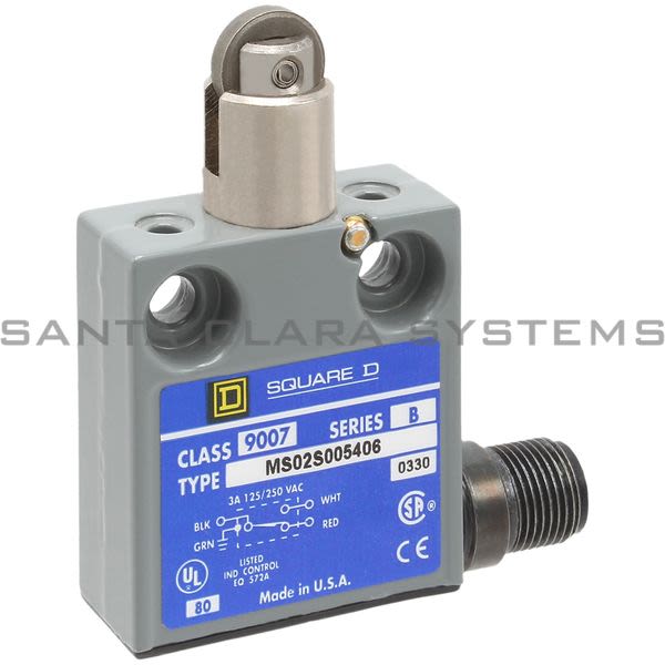 Square D 9007-MS02S005406 Limit Switch Product Image
