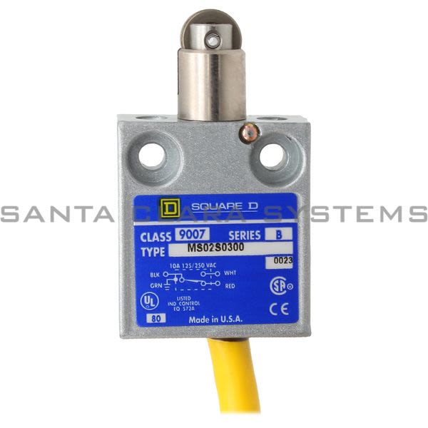 Square D 9007-MS02S0300 Limit Switch Product Image