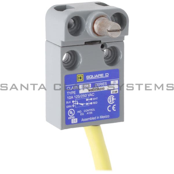 Square D 9007-MS04S0200 Limit Switch Product Image
