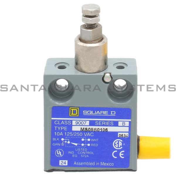 Square D 9007-MS09S0106 Compact Enclosed Limit Switch Product Image