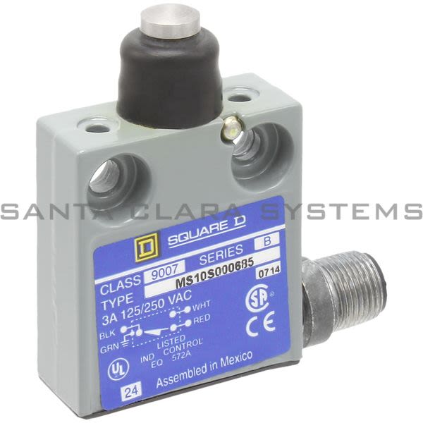 Square D 9007-MS10S000685 Limit Switch Product Image