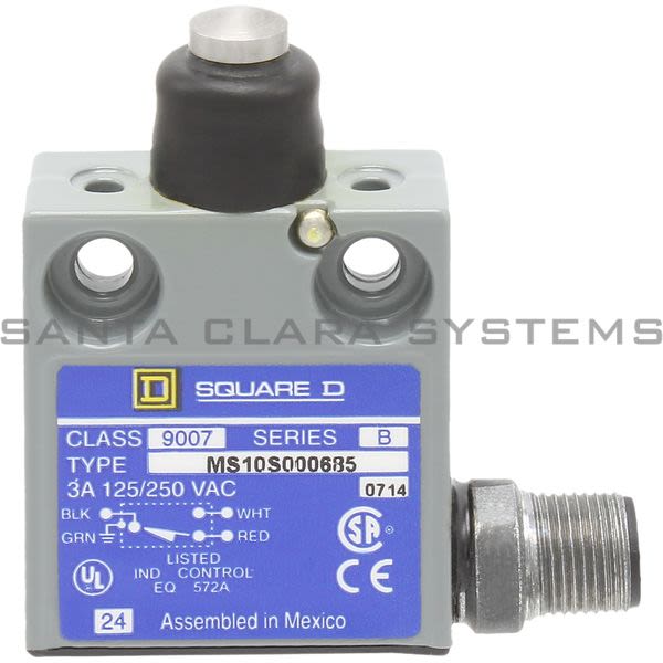Square D 9007-MS10S000685 Limit Switch Product Image