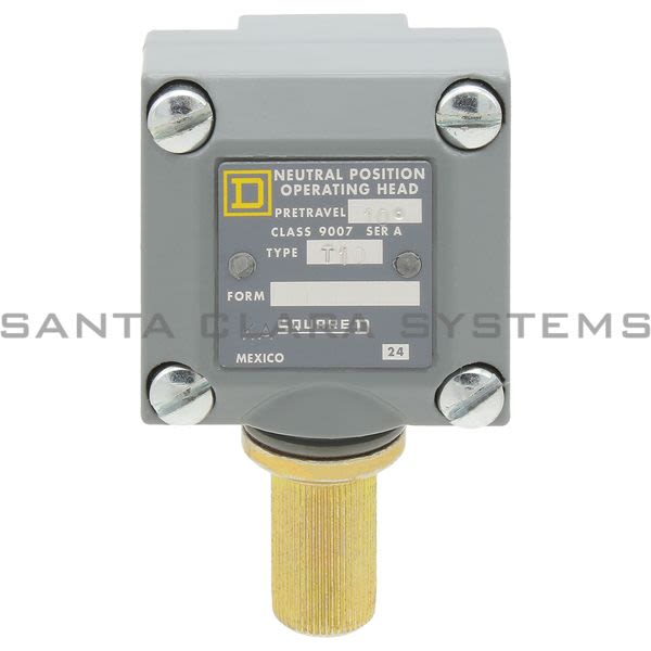 9007T10 Square D Limit Switch Head Santa Clara Systems