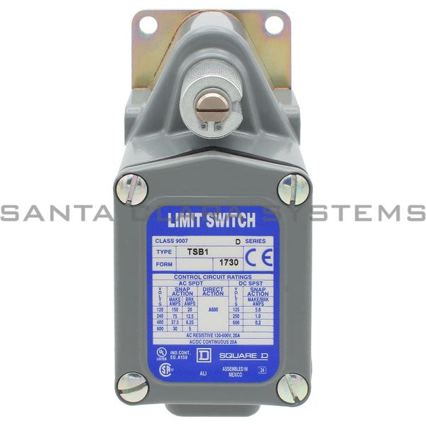Square D 9007-TSB1 Limit Switch Product Image