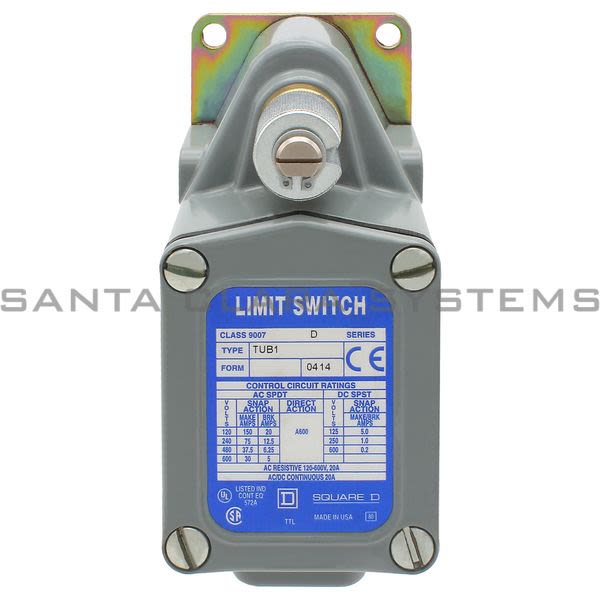 Square D 9007-TUB1 Limit Switch Product Image