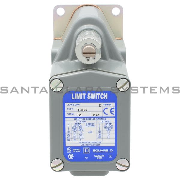 Square D 9007-TUB3S1 Limit Switch Product Image