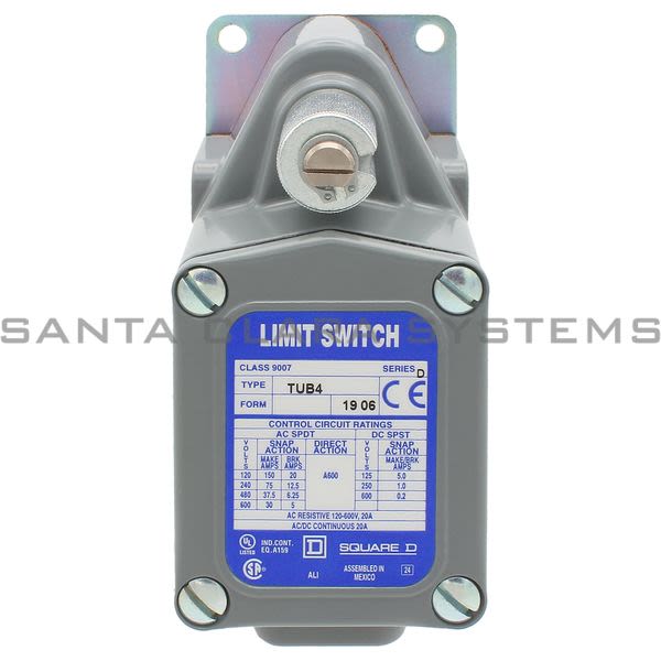Square D 9007-TUB4 Limit Switch Product Image