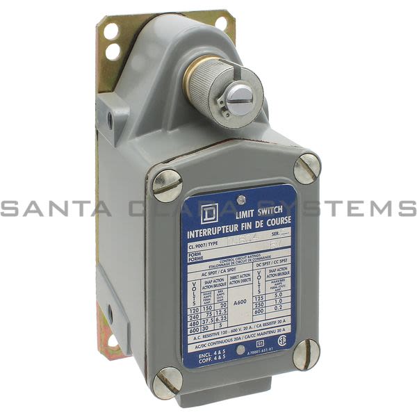 Square D 9007-TUBD4 Limit Switch Product Image