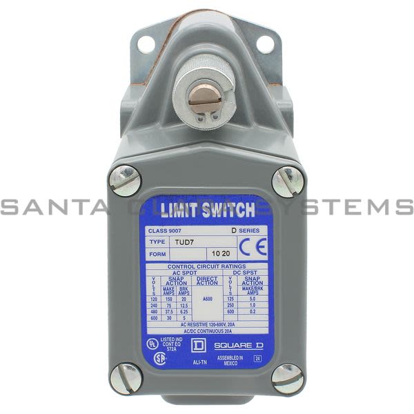Square D 9007-TUD7 Heavy Duty Position Switch 9007 TUD7 Product Image