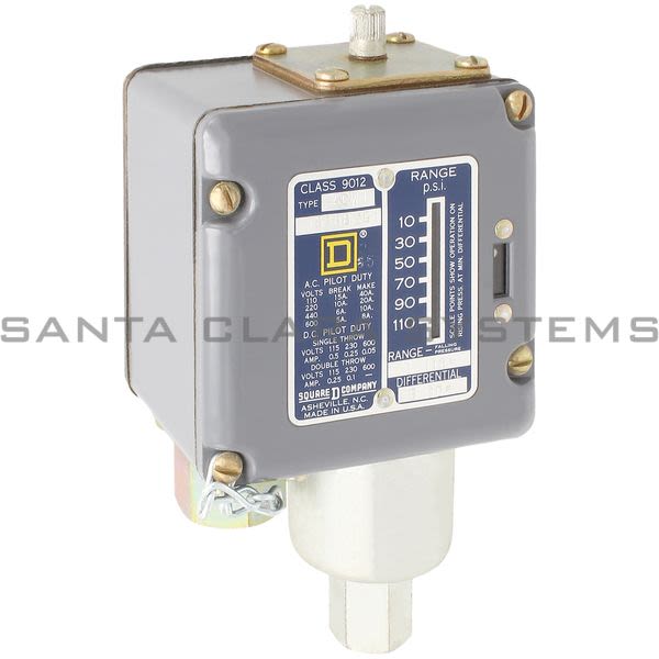 Square D 9012-ACW-1 Pressure Switch Product Image