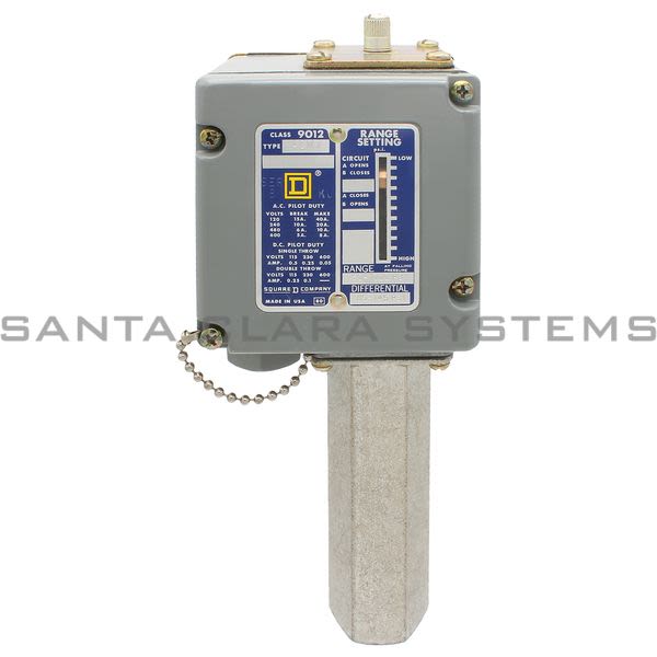 Square D 9012-ACW7 Pressure Switch Product Image