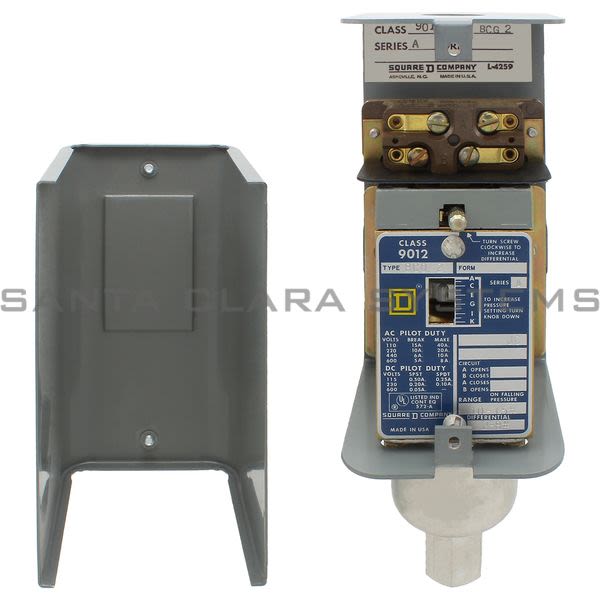 Square D 9012-BCG2 Pressure Switch Product Image